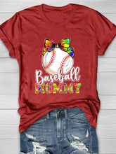 Baseball Mama Tie Dye T-Shirt
